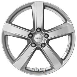 4 Dezent TU silver wheels 7.5Jx17 5x112 for Mini Mini 17 Inch rims