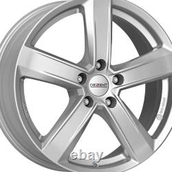 4 Dezent TU silver wheels 7.5Jx17 5x112 for Mini Mini 17 Inch rims