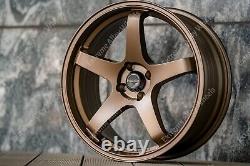 Alloy Wheels 18 GTR Fr Bmw Mini R50 R52 R53 R56 R57 R58 R59 4x100 Bronze