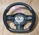 Blue Line Premium Carbon Suede Steering Wheel For Mini R55 R56 R60 Cooper Jcw