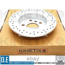FOR MINI COOPER S JCW F56 FRONT REAR CROSS DRILLED BRAKE DISCS 335mm 259mm